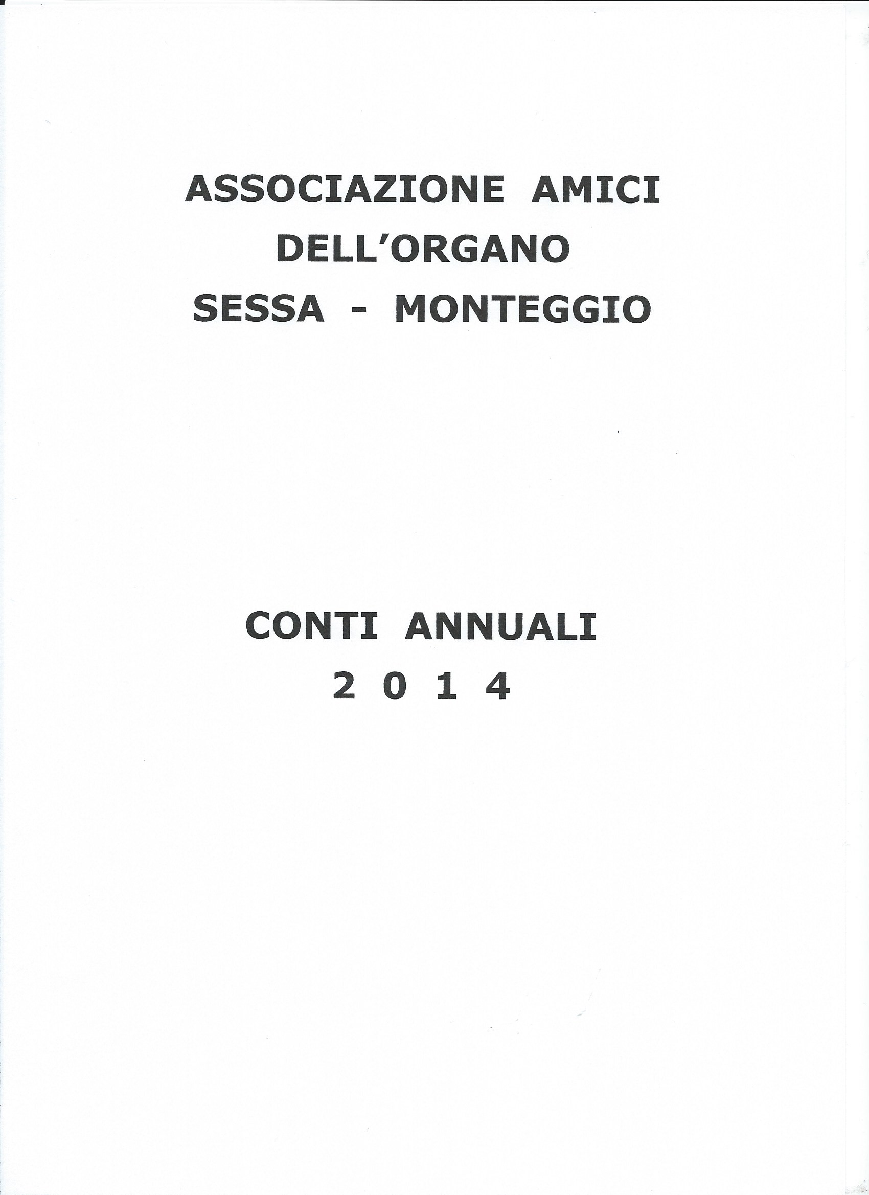 Conti Annuali 2014