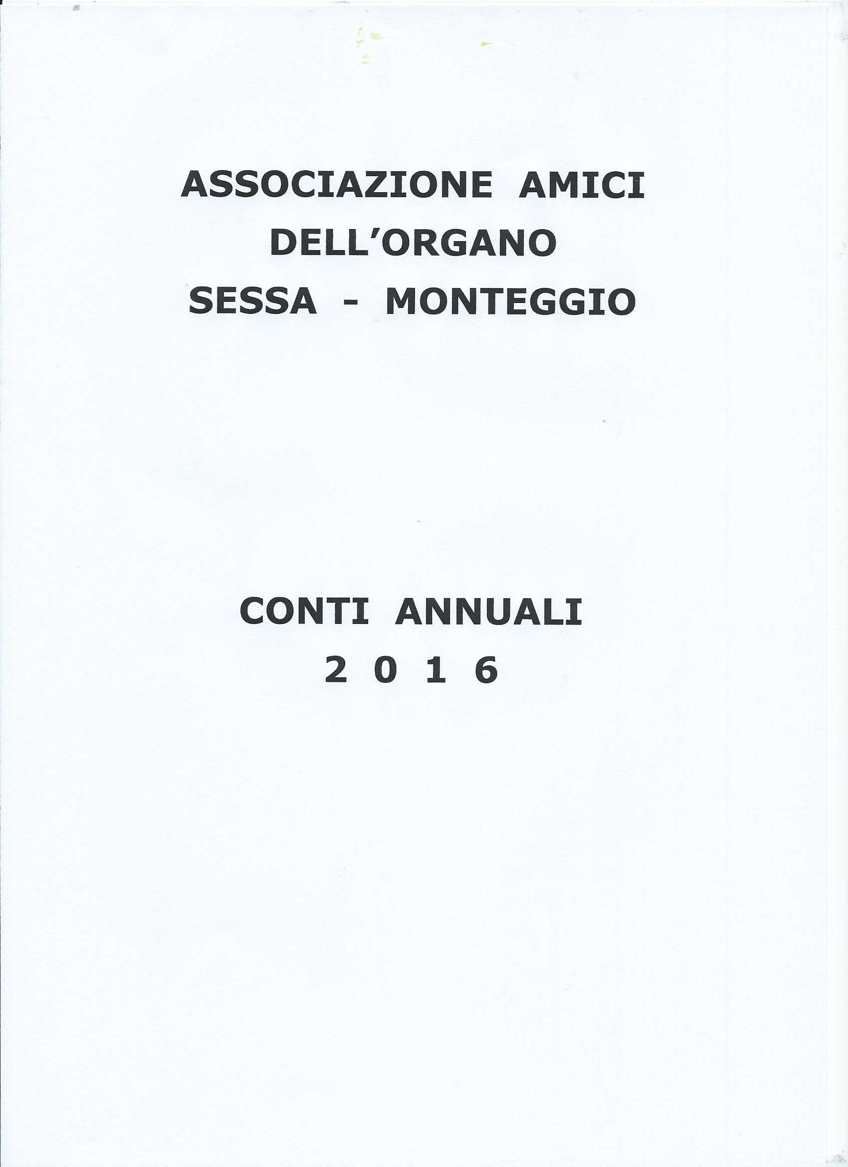 Conti Annuali 2016