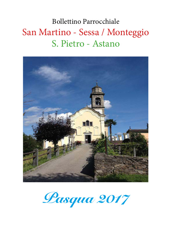 Bollettino Pasqua 2017