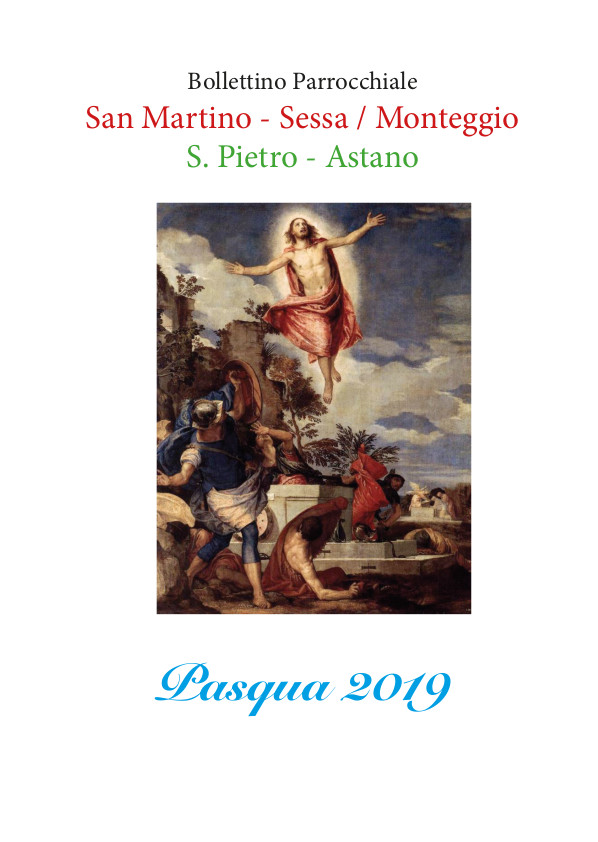 Bollettino Pasqua 2019